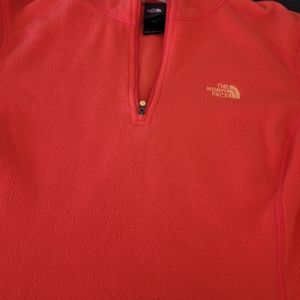 North face pullover 1/4 zip